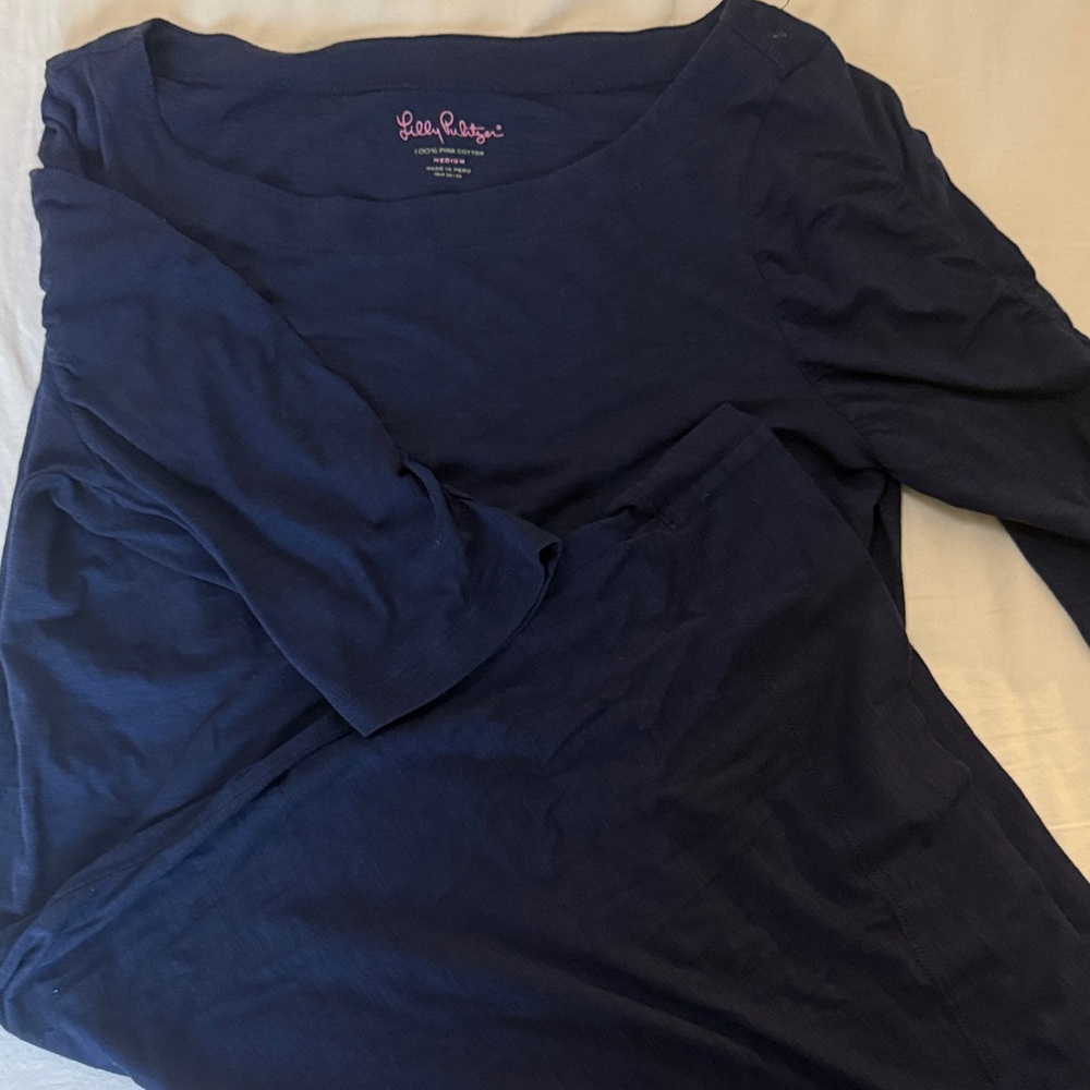 Lilly Pulitzer Deep Blue cotton dress
